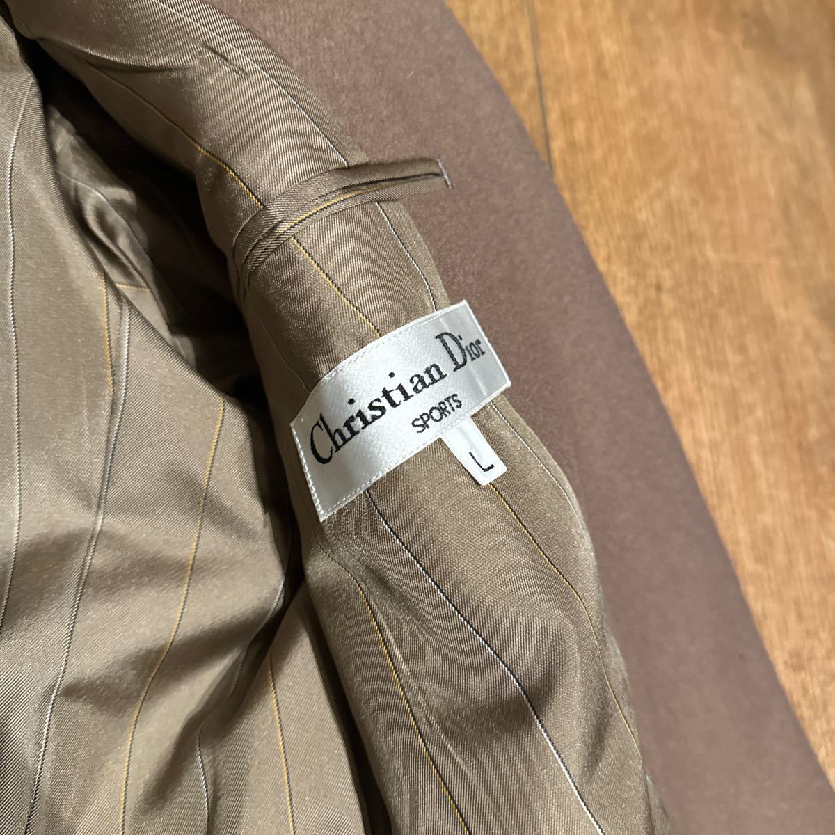 Christian Dior SPORTS テーラードジャケット SIZE L ヴィンテージ ジャケット 金ボタン クリスチャンディオール ユニセックス_画像8