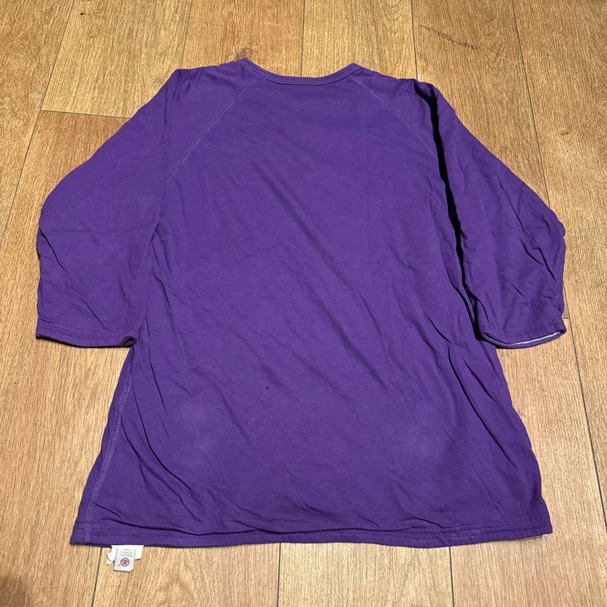 STUSSY リバーシブル　7分袖Tシャツ　SIZE L_画像5