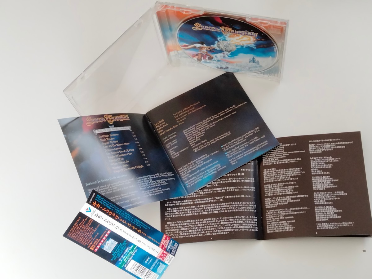 ルカ・トゥリッリ Luca Turilli / King Of The Nordic Twilight 帯付CD VICP60858 99年盤,Rhapsody,ボートラ追加,クラシカルシンフォ名盤_画像4