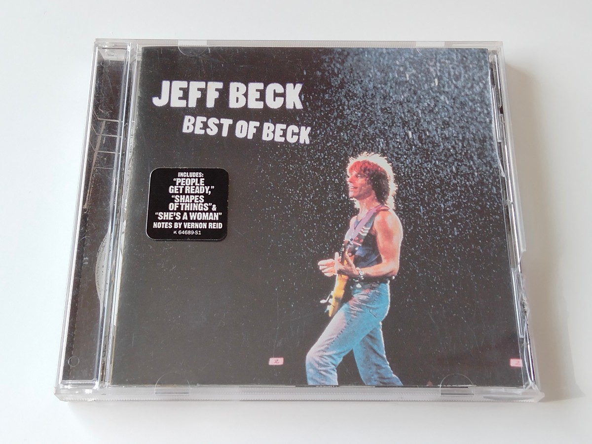 Jeff Beck / BEST OF BECK CD EPIC US EK64689 95年盤,ジェフ・ベック,Rod Stewart,People Get Ready,Terry Bozzio,Beck-Ola,Blow By Blow,_画像1