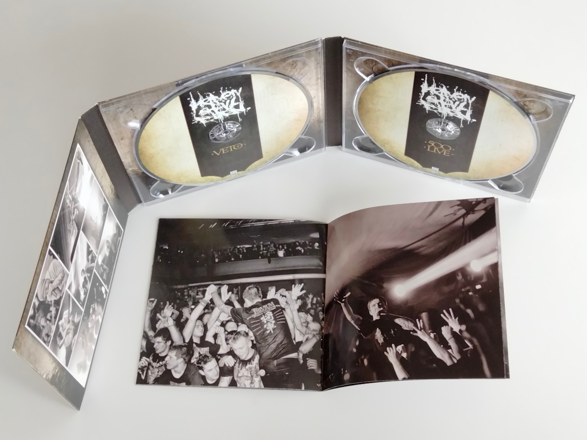 【LIVE CD付限定盤】HEAVEN SHALL BURN / VETO & 500.LIVE(12年ライヴFULL収録) デジパック2CD CENTURY MEDIA US 9035-2 13年メタルコア_画像5