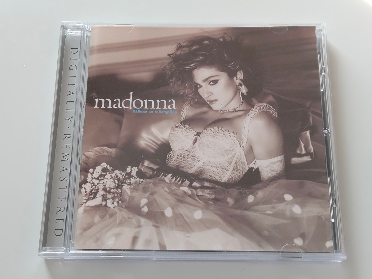 【01年リマスター】Madonna / Like A Virgin +2Dance Mixボートラ 日本盤CD WPCR80201 マドンナ,QUEEN OF POP,Material Girl,Dress You Up,_画像1