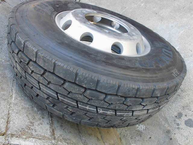  large 10t with aluminium new goods tire 295/80R22.5 Dunlop *KS10
