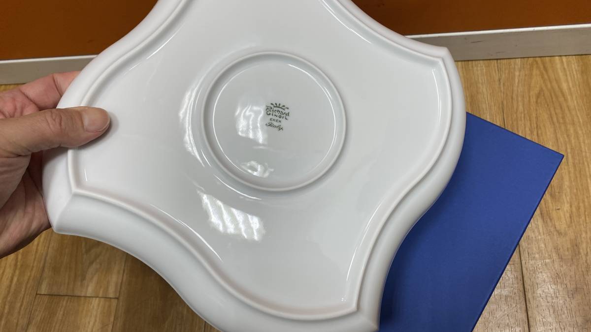 【新品未使用】リチャードジノリ 大皿 皿 ディッシュ 24センチ デダロ_画像4