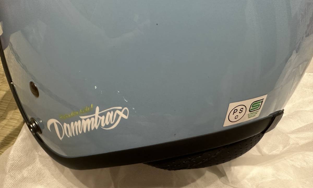 DAMMTRAX AIR MATERIAL AIR BLUE Kids 2022年製 未使用の画像4