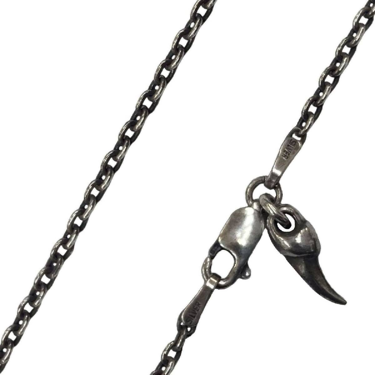 Bloody Maryblati Marie silver 925 BMP830 Armor armour armor - Claw pendant top charm chain necklace 