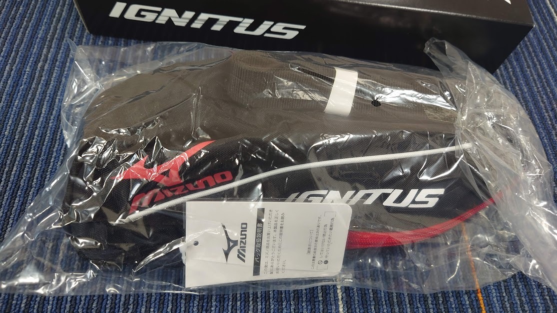 【未使用品】MIZUNO/ミズノ■IGNITUS/イグニタス■4号球サッカーボールケース ショルダーメッシュ（0825YO-1）の画像3