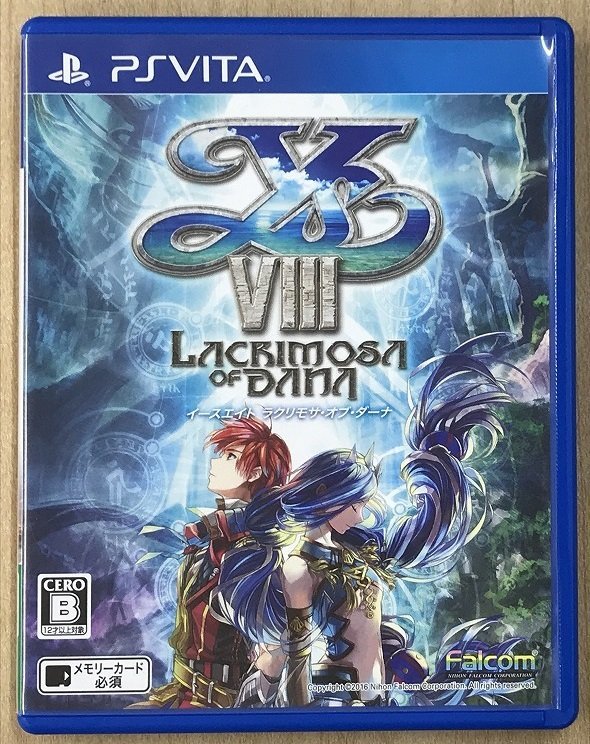 ★U◆PSVita◆イースVIII -Lacrimosa of DANA- イース8_画像1