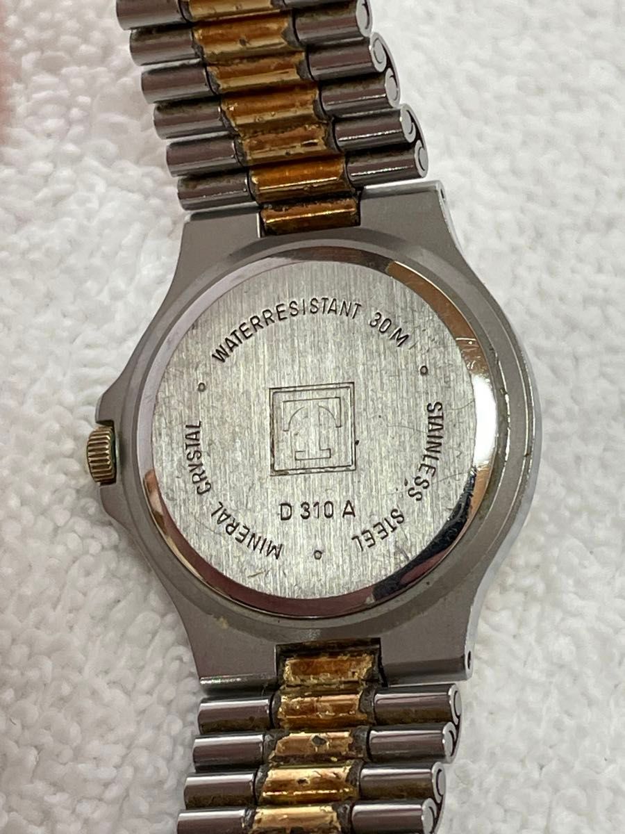 TISSOT ティソ シースター QZ【D310A】デイト 純正ベルト 文字盤 TISSOT ティソ シースター QZ【D310A】デイト 純正ベルト 文字盤