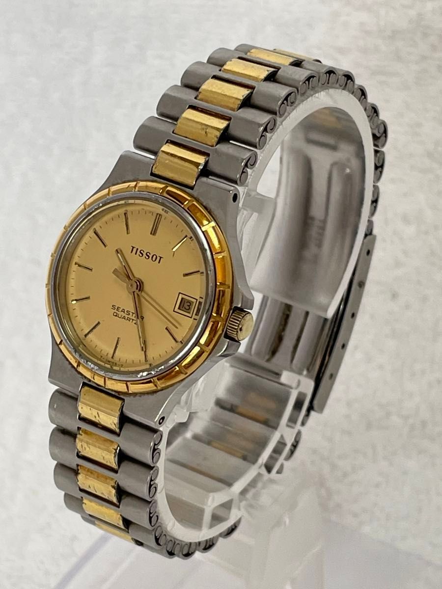 TISSOT ティソ シースター QZ【D310A】デイト 純正ベルト 文字盤 TISSOT ティソ シースター QZ【D310A】デイト 純正ベルト 文字盤