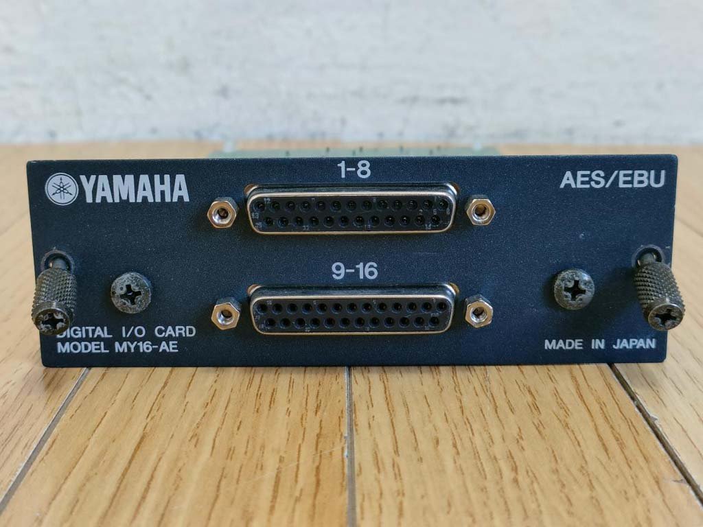 *YAMAHA Yamaha MY16-AE 16ch AES/EBU Input/output card ③