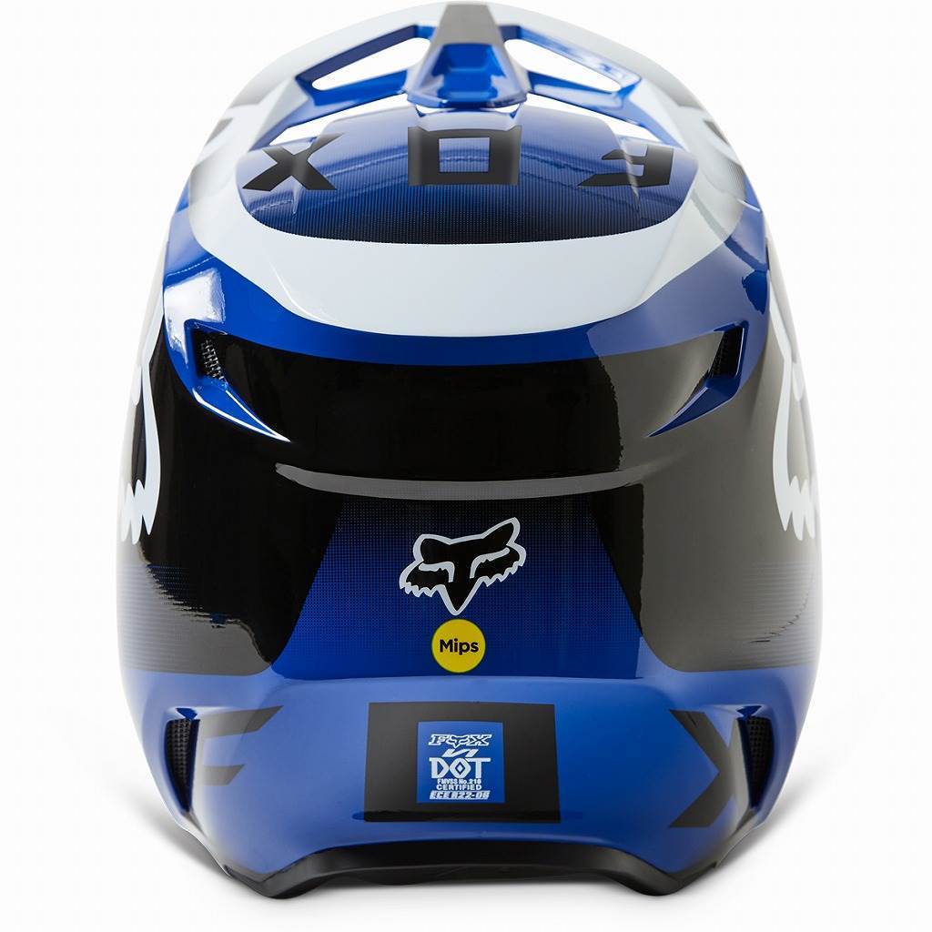 FOX 29657-002-M V1 ヘルメット リード ブルー M(57-58cm) フルフェイス オフロード ダートフリーク_画像6