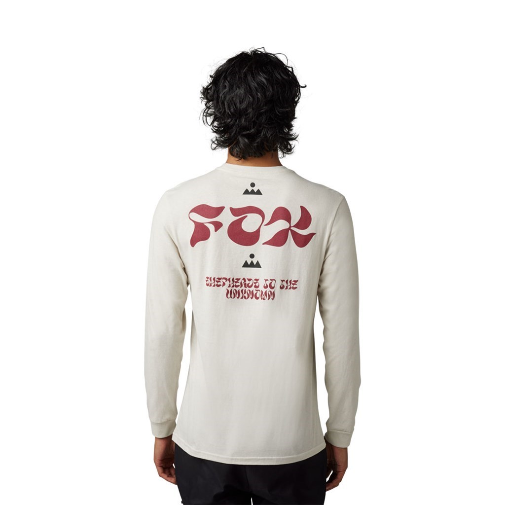 FOX 30555-579-M ゾーニファイ ロングスリーブTシャツ ビンテージホワイト M バイク 春 秋 長袖 軽量_画像2