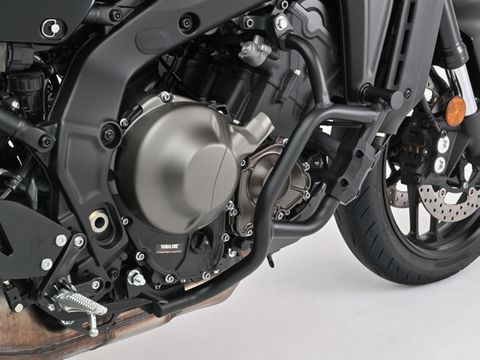 デイトナ 35232 パイプエンジンガード マットブラック XSR900 左右セット バイク 外装 パーツ_画像2