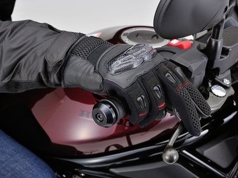 デイトナ 32434 DG-003 カーボンメッシュグローブ ブラック XL バイク ツーリング 手袋 本革 通気性_画像4