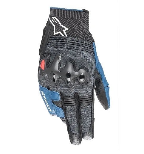 アルパインスターズ MORPH SPORT GLOVES グローブ ブラック/ブルー/ソーダライト XL バイク ツーリング 通気性 手袋 スマホ対応_画像1