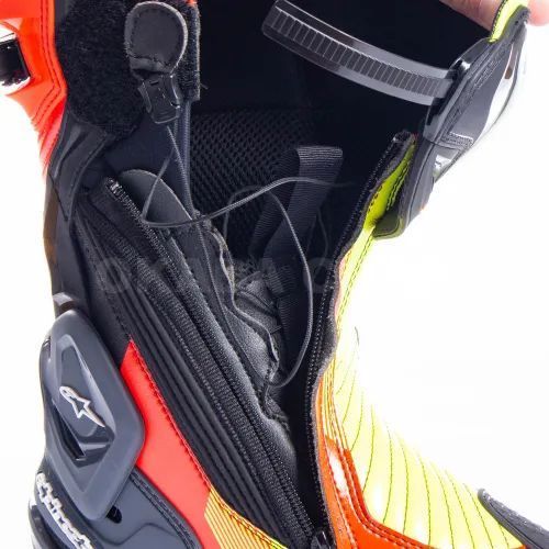 アルパインスターズ SMX PLUS V2 BOOT レーシング ブーツ ブラック/ホワイト 40/25.5cm 靴 軽量 レース アルパイン_画像2