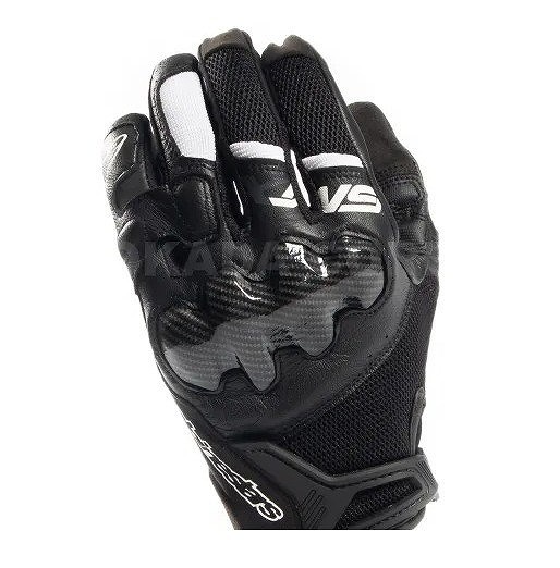  Alpine Stars SMX-R GLOVE glove black / white XL bike touring mesh gloves smartphone correspondence 