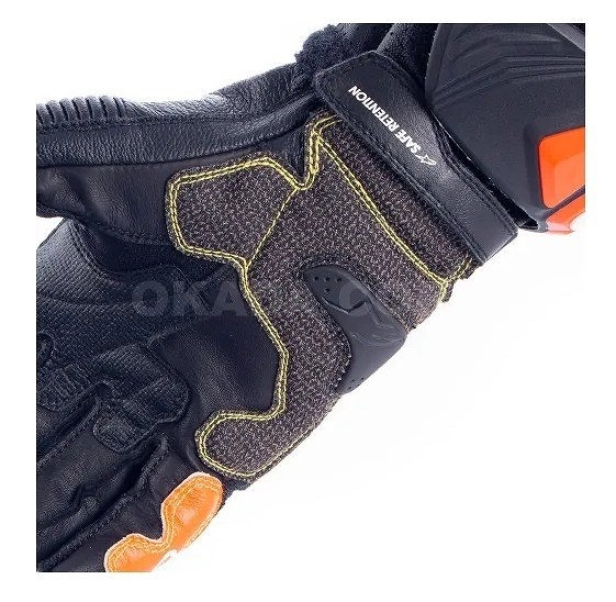 アルパインスターズ GP TECH v2 GLOVE グローブ ブラック/イエローフロー/ ホワイト/レッドフロー XL バイク ツーリング レーシング 手袋_画像3