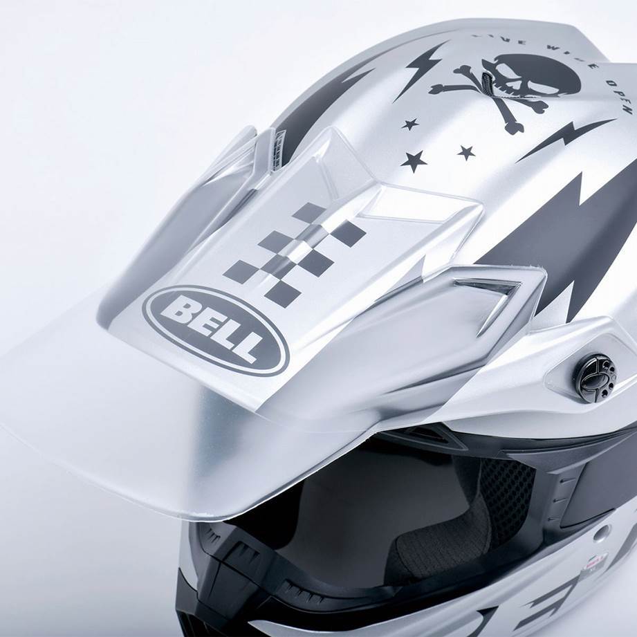 BELL 7103907 MOTO-9S FLEX 専用マッドバイザー バイク ヘルメット 補修 パーツ_画像2