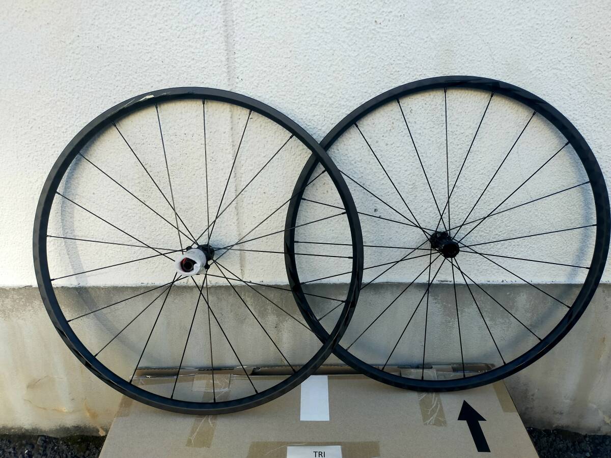 新品 TNI SUB1 DISC 公称960g±20g シマノフリー リム幅23㎜ ハイト20mm カーボン チューブラー TeXtreme テキストリーム