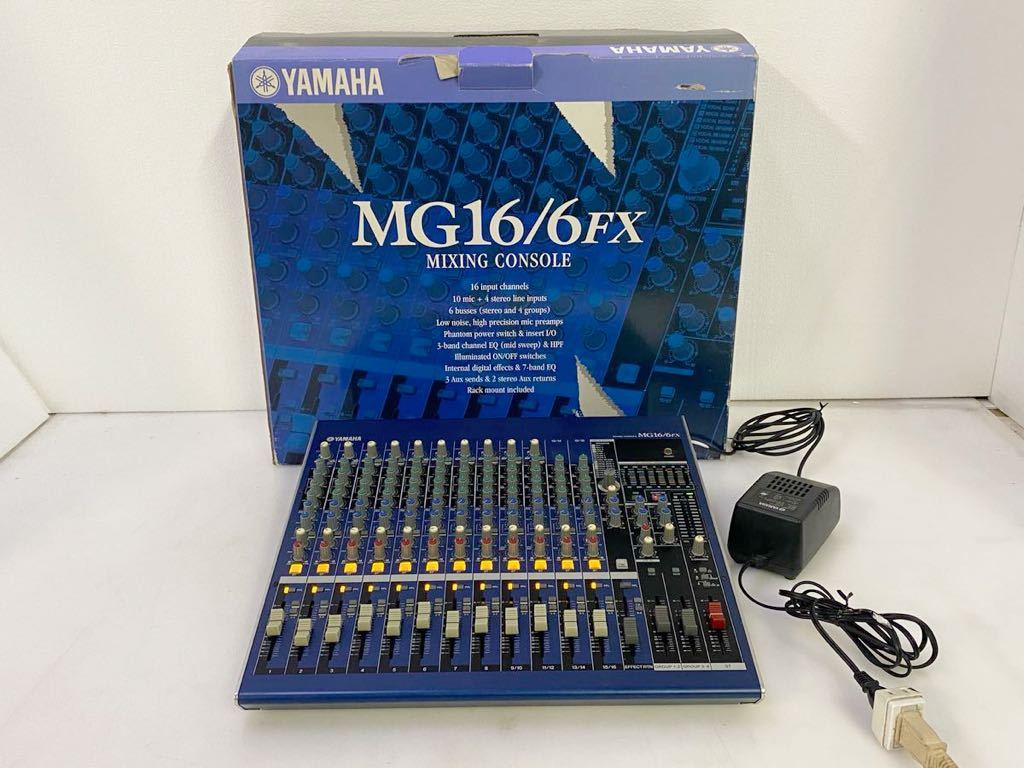 sa6061M*YAMAHA Yamaha mixing console MG16/6FX*