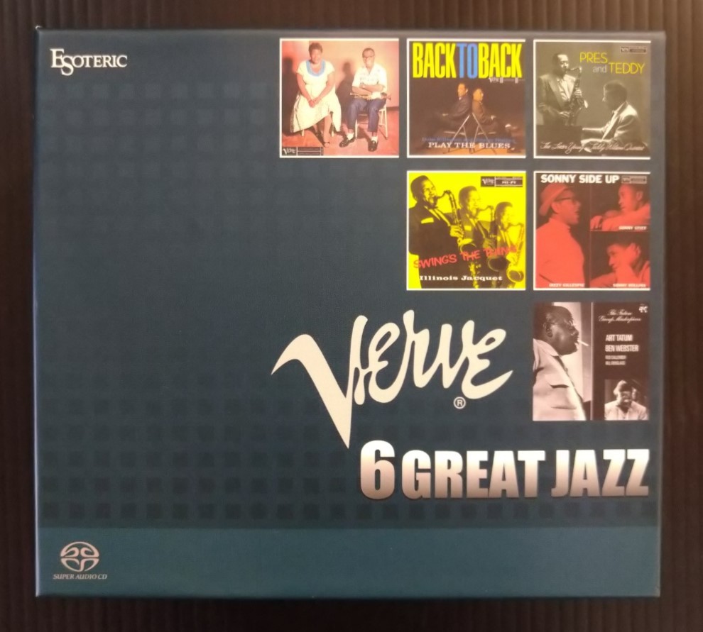 Verve 6 Great Jazz ★エソテリック Esoteric ESSV-90163/8 中古 SACDハイブリッド６枚組 _画像1