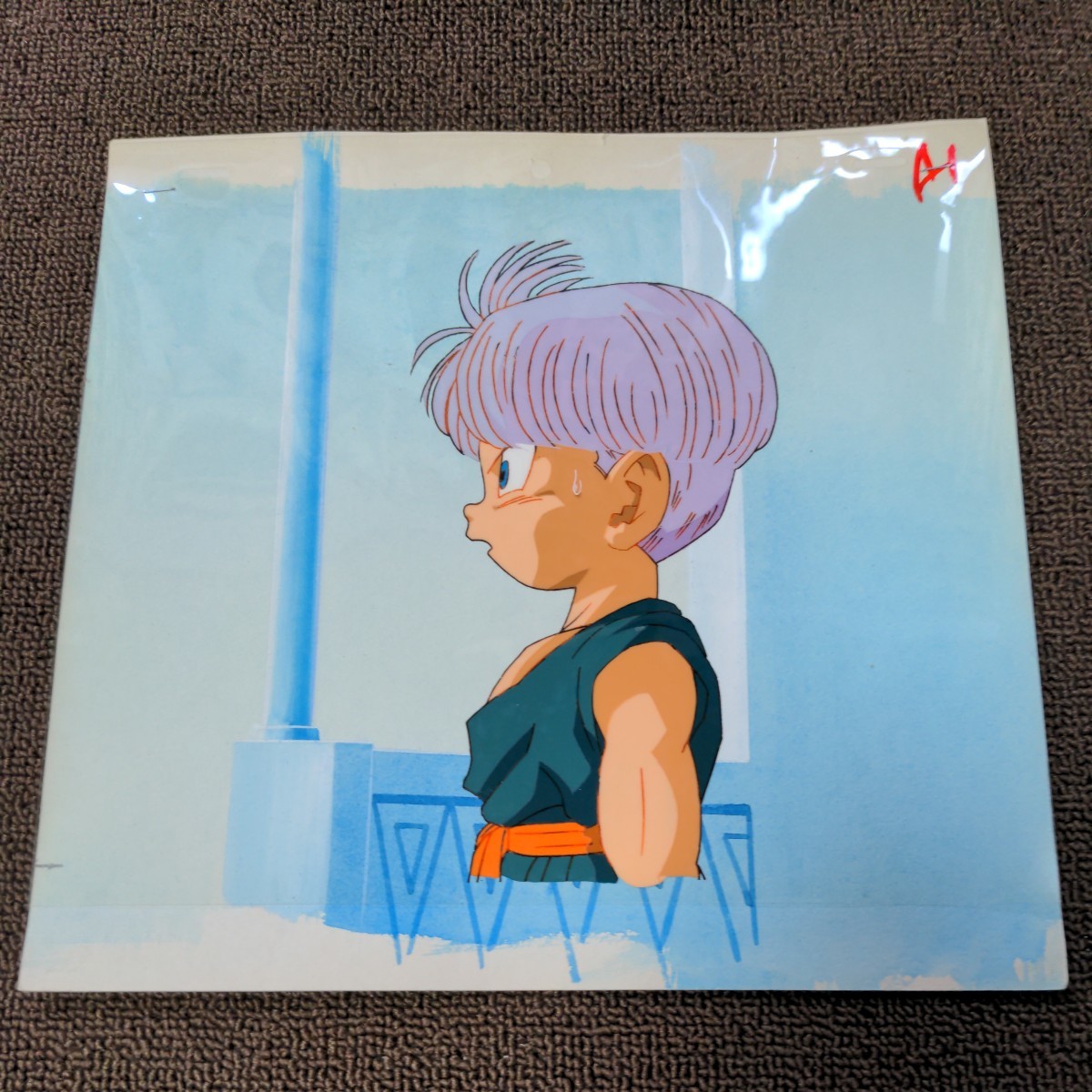 Yahoo!オークション - ドラゴンボールZ セル画 トランクス 直筆 Yahoo!オークション - ドラゴンボールZ セル画 トランクス 直筆