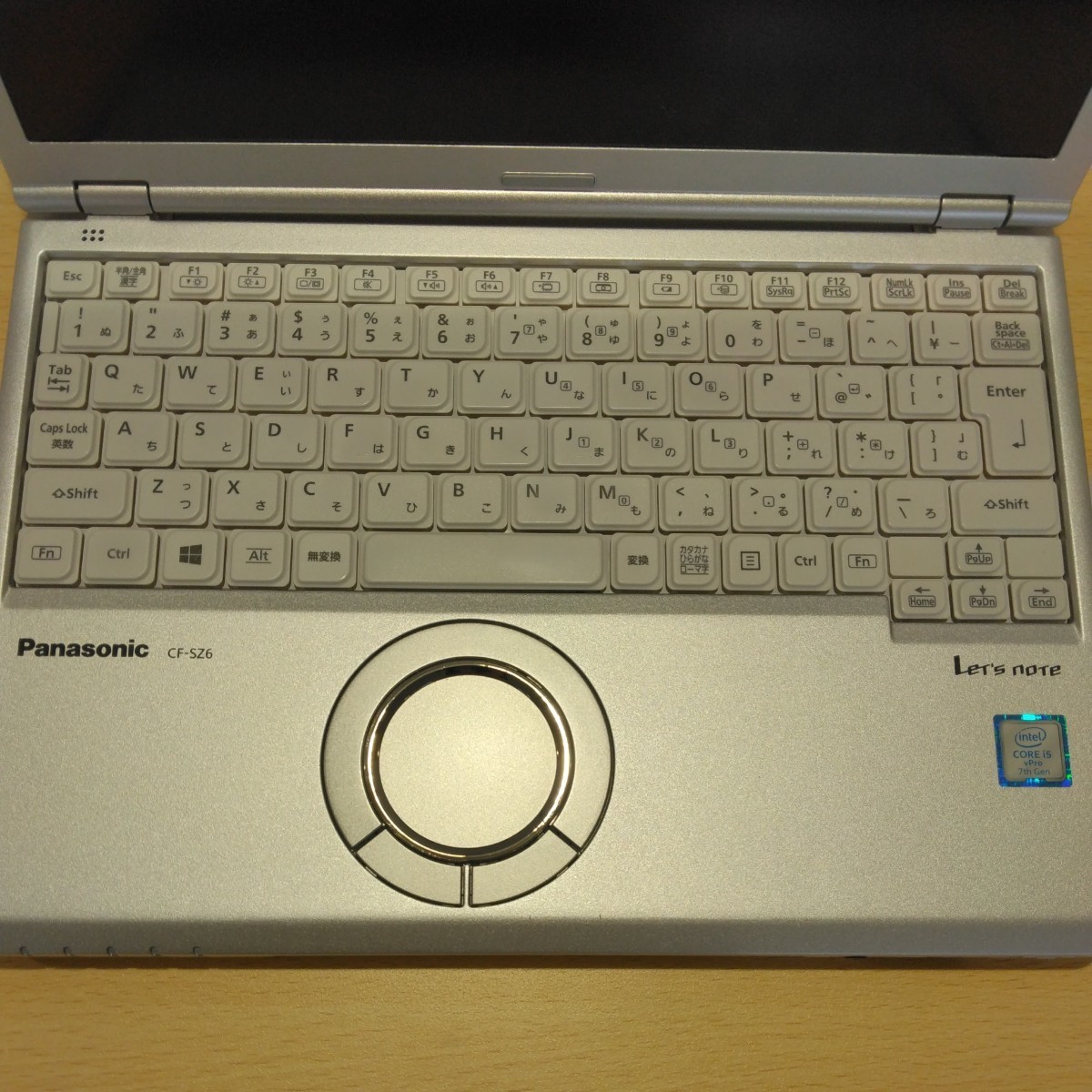 送料無料 すぐ使える Panasonic Let's note SZ6 / i5-7300U 2.6GHz /メモリ 8GB / SSD 256GB / Win10 Pro 64bit【S0073】_画像7