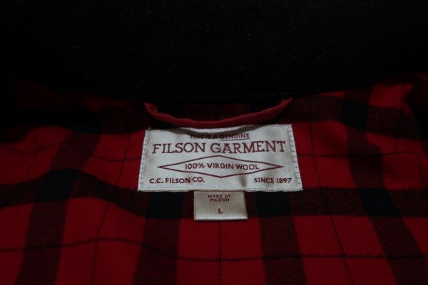 FILSON フィルソン ２０１３年限定 シアトルクルーザージャケット サイズの画像5