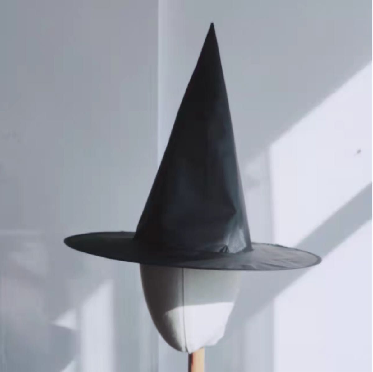 イベント　魔法使い　魔女　コスプレ　定番　とんがりハット　帽子　ブラック　子供サイズ　ハロウィン　クリスマス