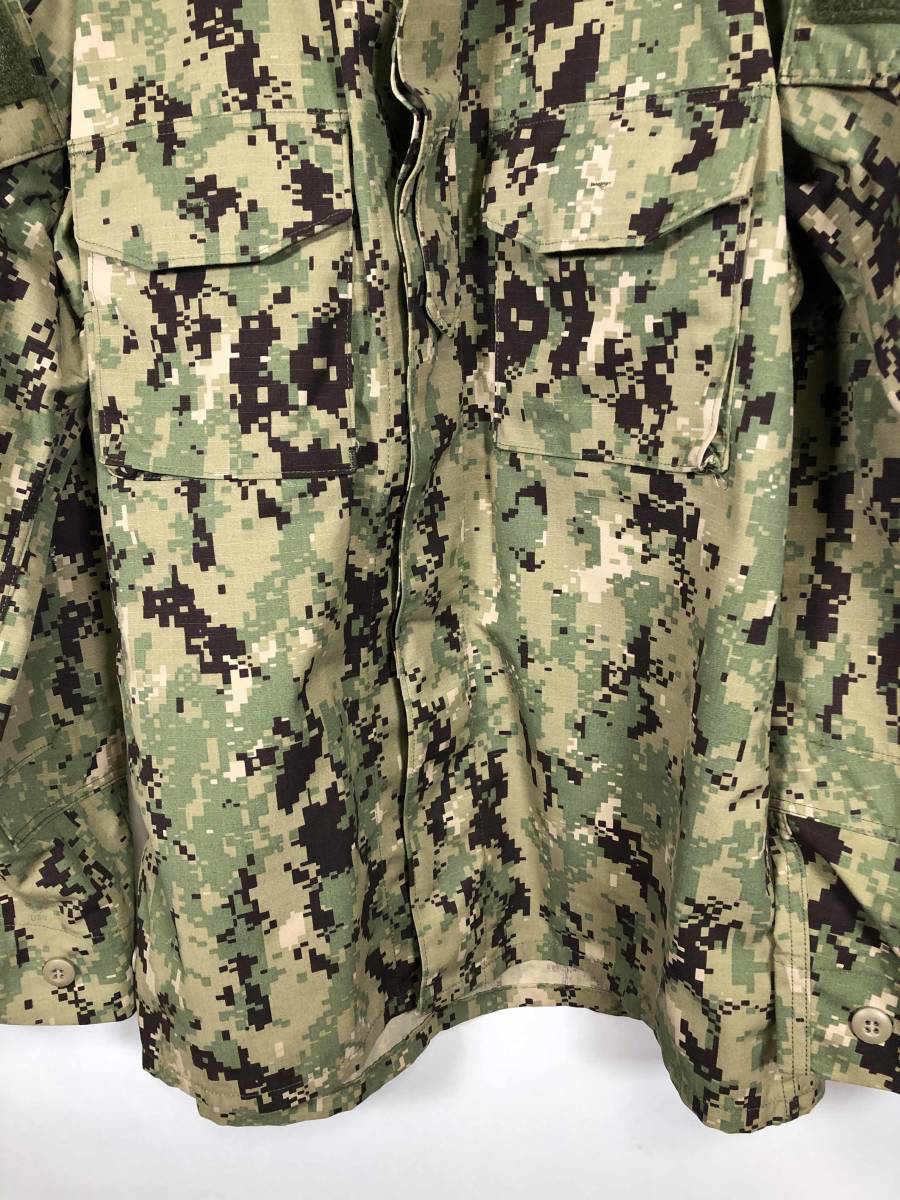 実物　アメリカ海軍　NWU Type III 現用迷彩　デジタル迷彩　ジャケット　パンツ　複数出品　中古品　放出品　B_画像4