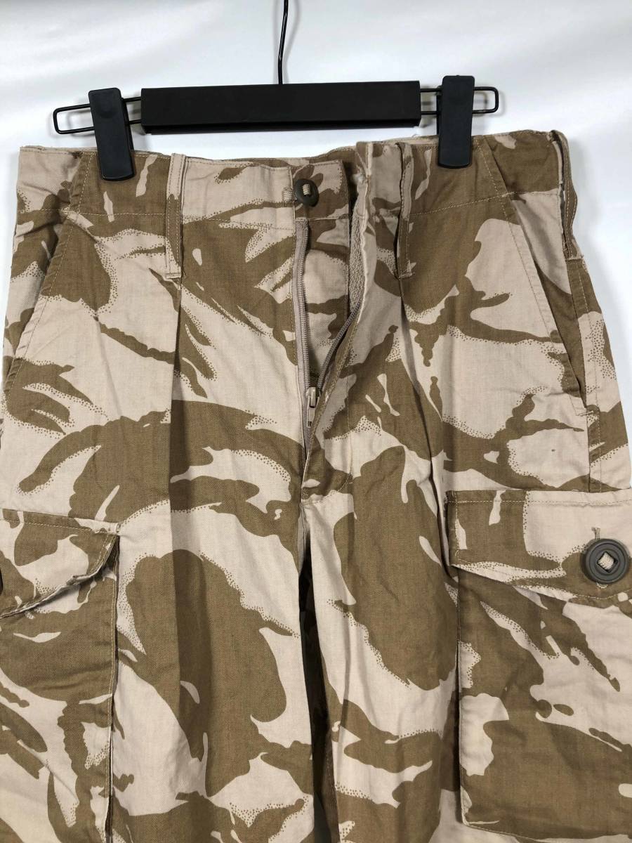 実物 イギリス軍 DPM DDPM フライトカバーオール など 迷彩ジャケット パンツ 複数出品 複数在庫 英軍 中古品 放出品 Mの画像3