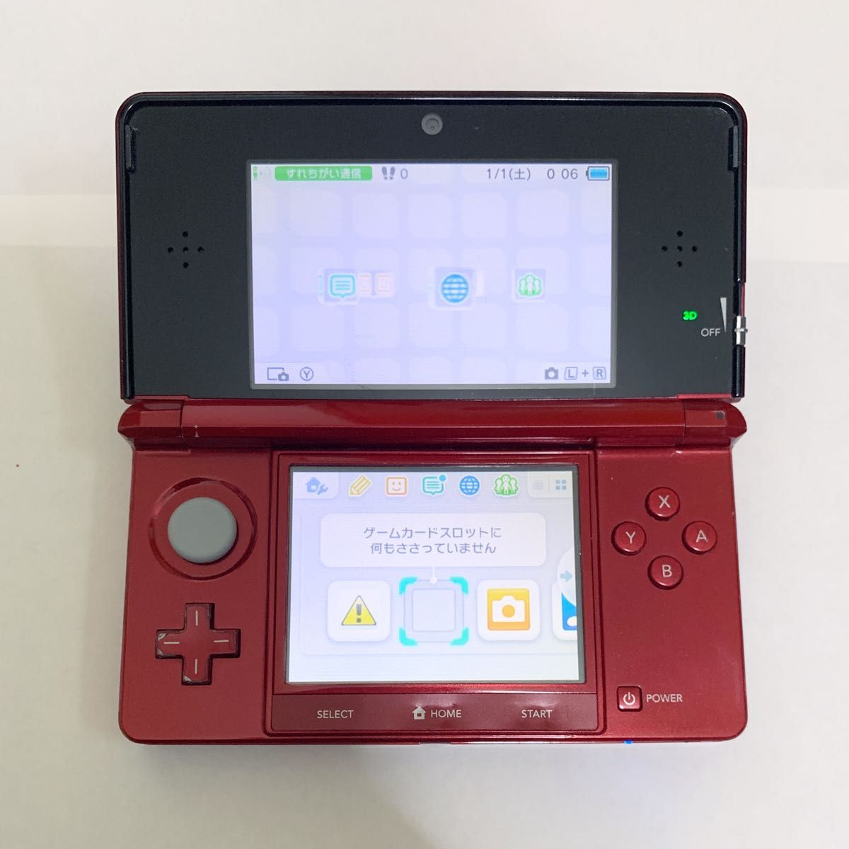 正常動作品 Nintendo 3DS ニンテンドー3DS  本体 付属品 ポーチ