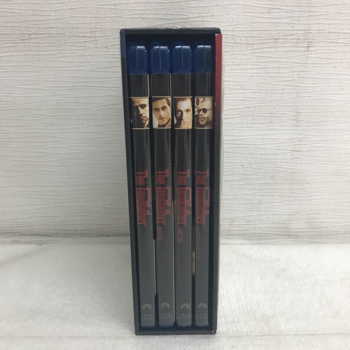 PY0216A ゴッドファーザー The Godfather コッポラ・リストレーション Blu-ray BOX ボックス 4枚組 セル版 日本語吹替 デジタル復刻版 _画像3