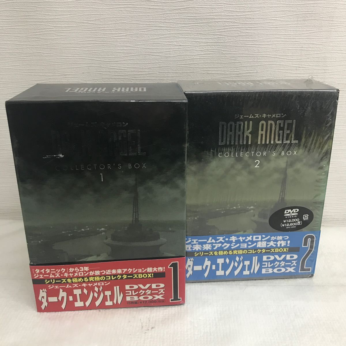 PY0222D ダーク・エンジェル DARK ANGEL シーズン 1 DVD コレクターズ BOX ボックス 1 2 2本セット セル版 日本語吹替 帯付き 海外 ドラマ _画像1