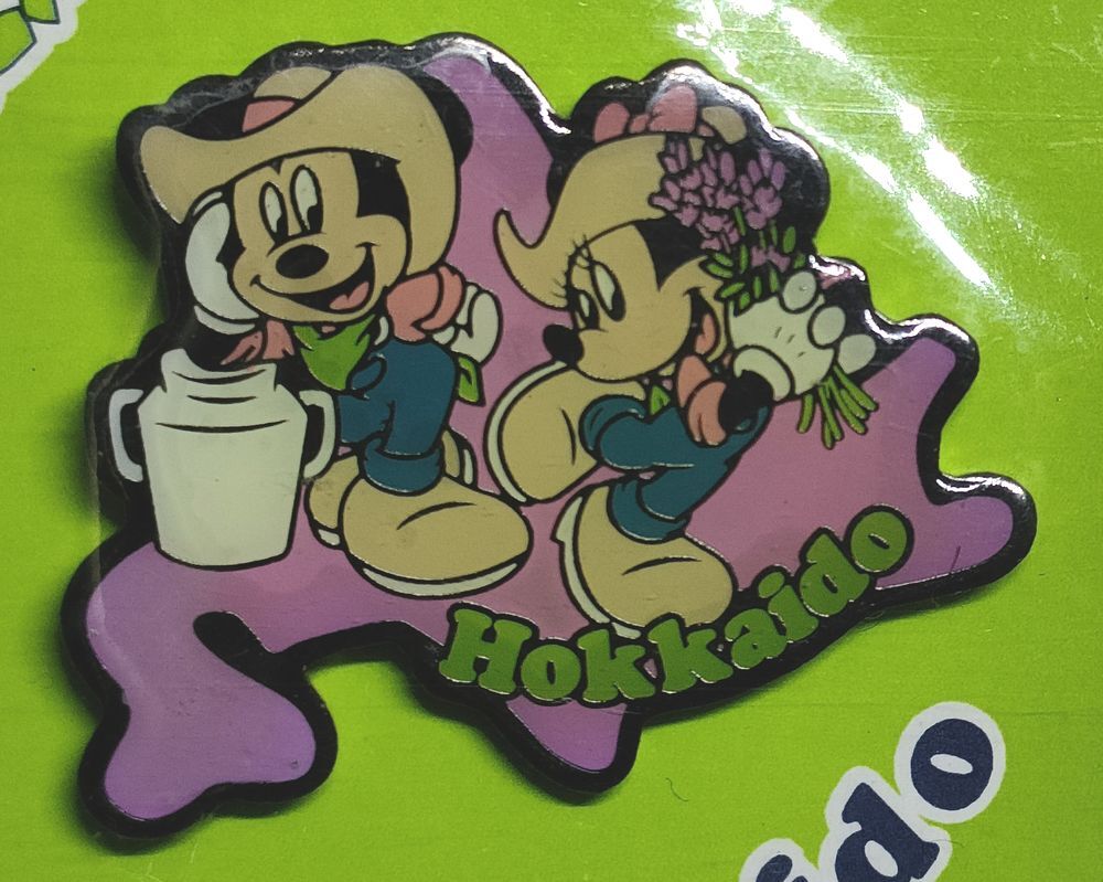  pin z Disney * on * Tour Hokkaido limitation 3 kind Mickey Mouse Minnie Mouse Donald Duck pin badge * pin bachi