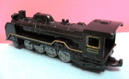 トミカ104-1番 D51型蒸気機関車と貨車 エポックの電気機関車_画像3