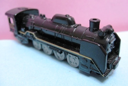 トミカ104-1番 D51型蒸気機関車と貨車 エポックの電気機関車_画像2