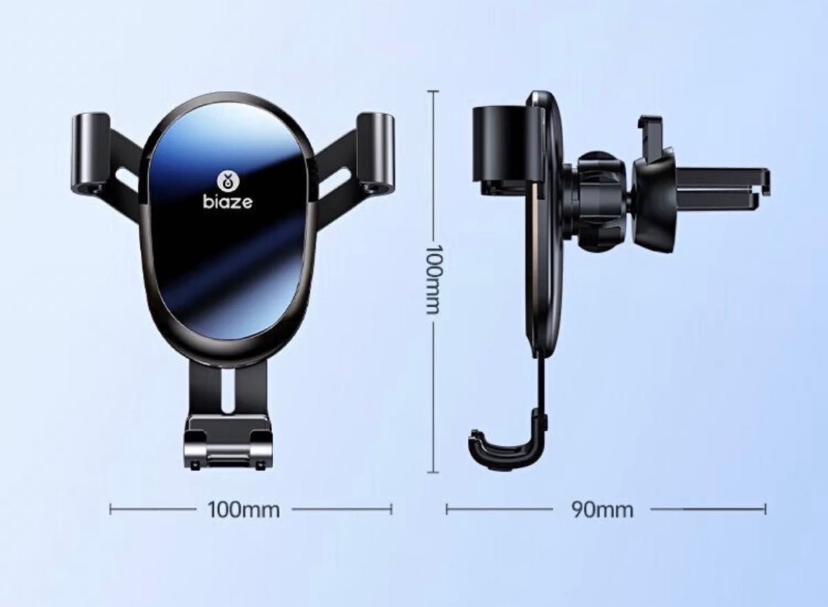 車載スマホスタンド　エアコン吹き出し口　片手操作　安定性が抜群　360度回転　多車種対応　　完全新品　未開封