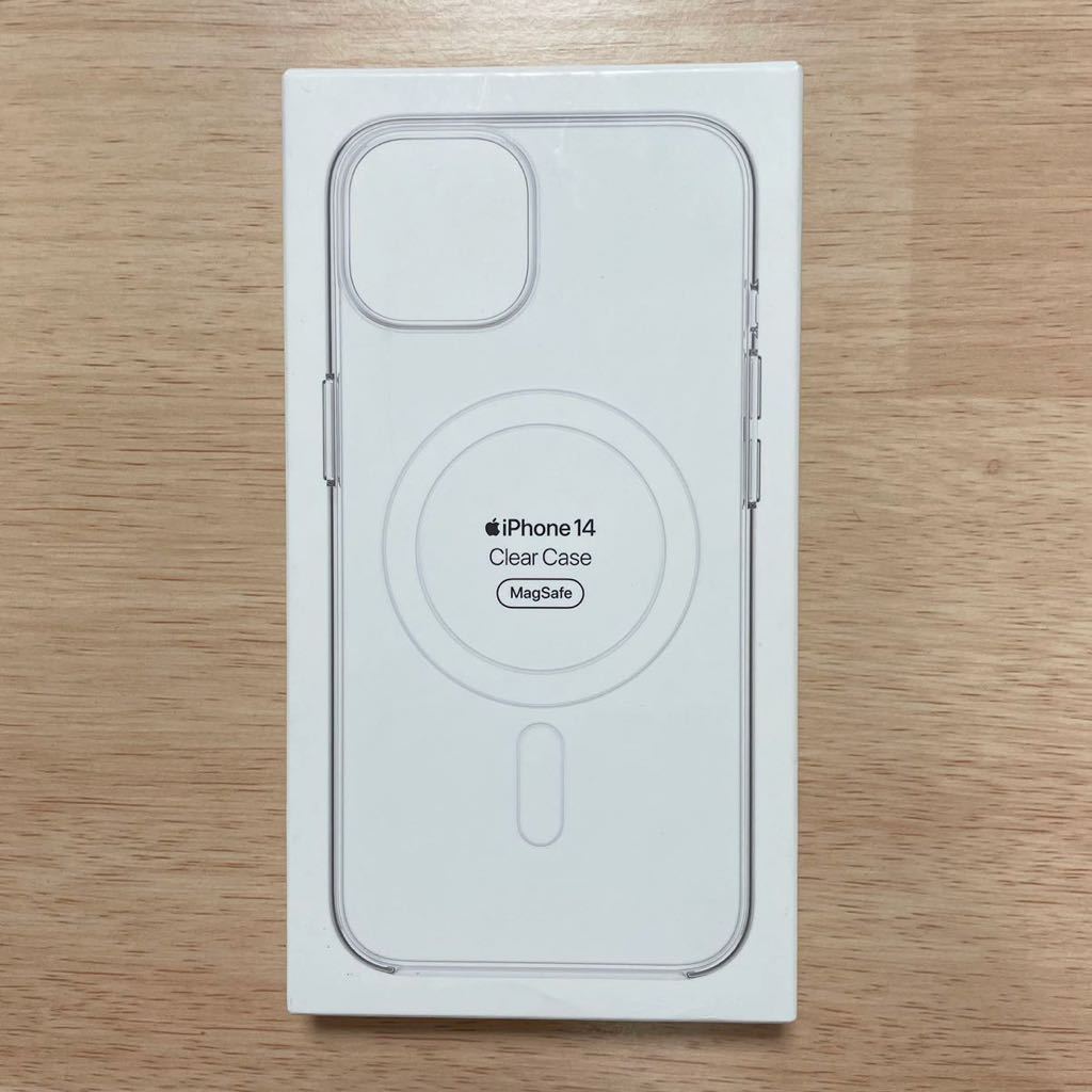 ★新品★ Apple アップル 純正 iPhone 14 クリアケース　　68B⑦_画像1