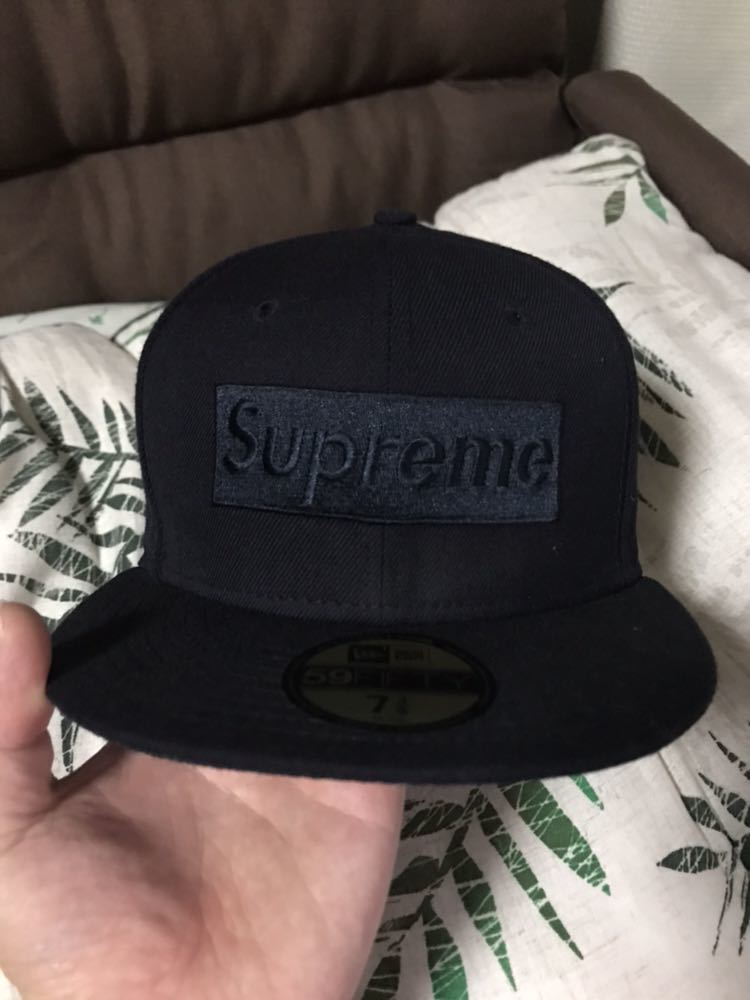 beautiful goods Supreme tonal Box Logo New Era cap 14aw 7 3/8 New