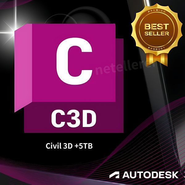 『5TBの特典付』 正規 Autodesk Civil 3D 2021/2022/2023/2024 Win 全バージョン認証可 ３台同時利用可 アップデート可　_画像1