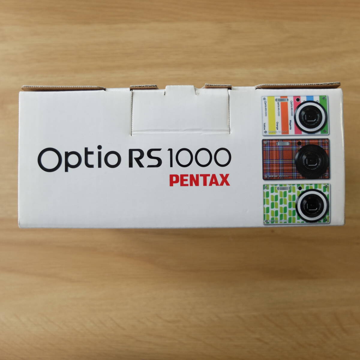 (m-Pa-93) Pentax PENTAX Optio RS1000 owner manual * original box only 