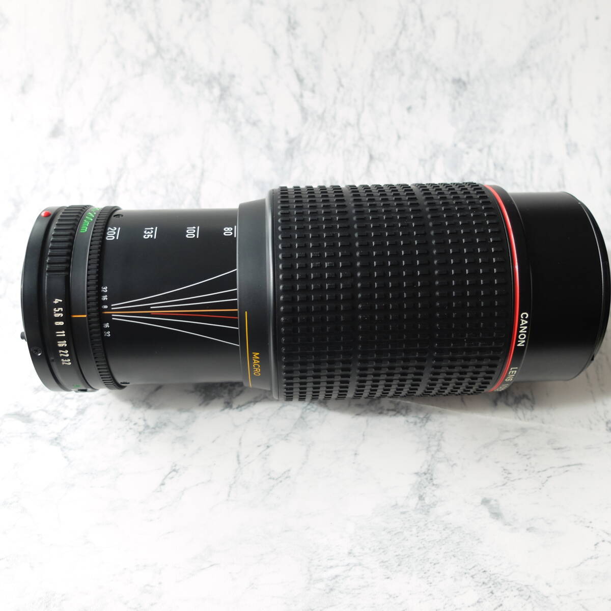 （ｍ-Pa-112）キャノン CANON カメラ 一眼レフ レンズ ズームレンズ CANON ZOOM LENS FD 80-200mm 1:4 L 中古 動作未確認 ジャンク_画像8