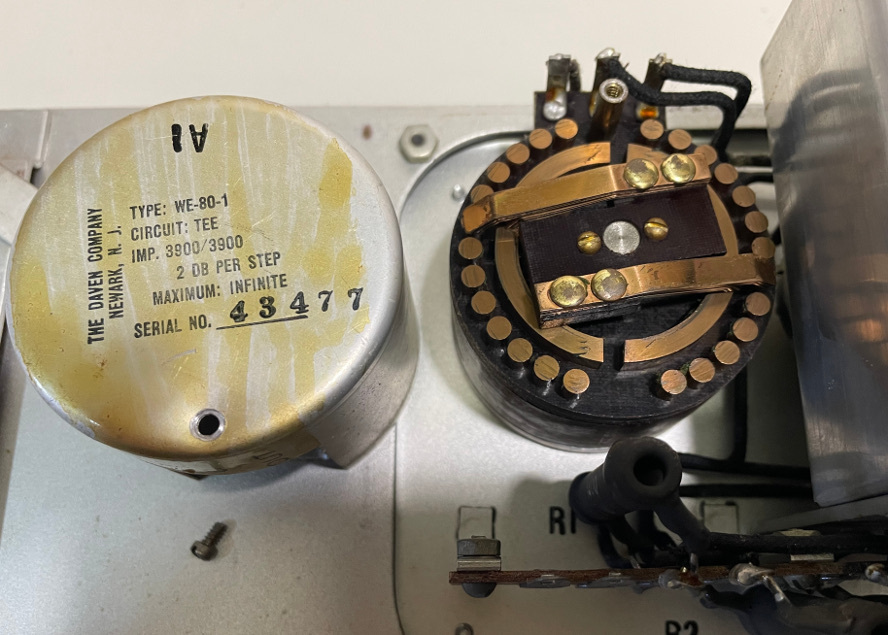Western Electric 754B Volume Indicator Daven REP170A_画像5