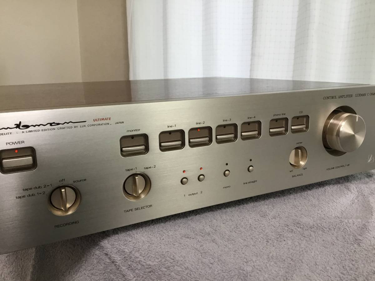 LUXMAN C-06α 　コントロールアンプ_画像2