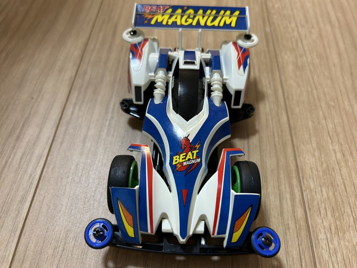 中古 タミヤ フルカウルミニ四駆 シリーズNO.21 ビートマグナム 組立済み 当時物 TAMIYA 爆走兄弟レッツ&ゴー_画像5