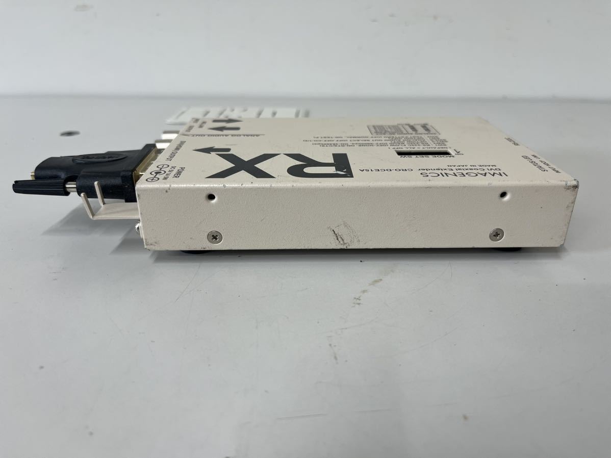 F416 IMAGENICS イメージニクス DVI 信号同軸延長器 受信器 CRO-DCE15A RX_画像4