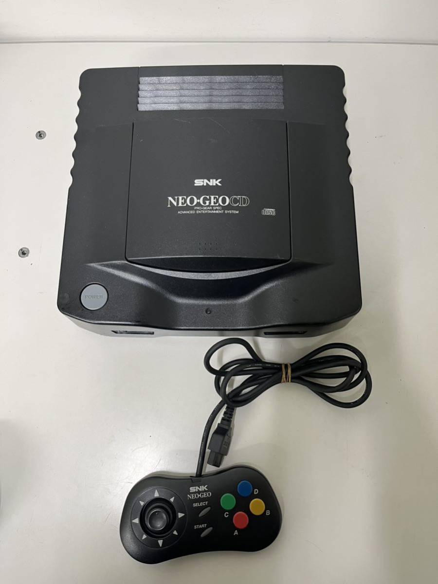 F435 ★NEOGEO CD SNK ネオジオCD ゲーム機 コントローラー 家庭用 レトロCD-T01_画像1